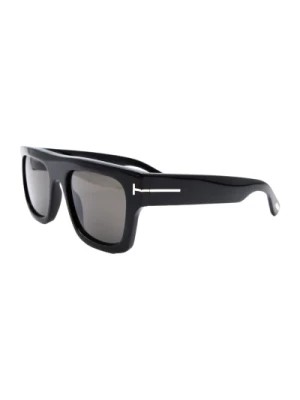 Zdjęcie produktu Tom Ford, Podnieś swój styl dzięki tym okularom przeciwsłonecznym Black, unisex,