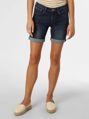 Zdjęcie produktu Tom Tailor Damskie spodenki jeansowe Kobiety Jeansy niebieski jednolity,