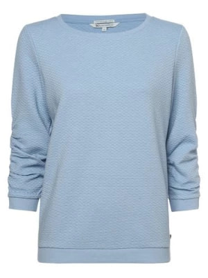 Zdjęcie produktu Tom Tailor Denim Damska bluza nierozpinana Kobiety niebieski jednolity,