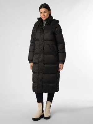 Zdjęcie produktu Tom Tailor Denim Damski płaszcz pikowany Kobiety Sztuczne włókno czarny jednolity,
