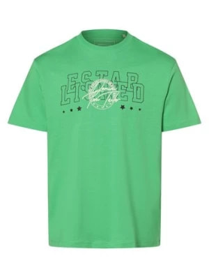 Zdjęcie produktu Tom Tailor Denim Koszulka męska Mężczyźni Bawełna zielony jednolity,