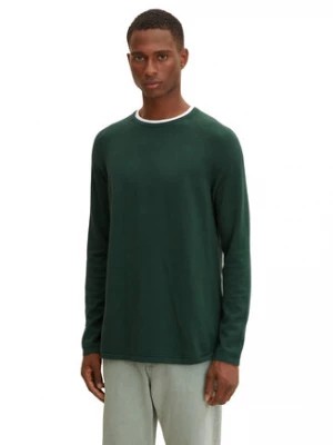 Zdjęcie produktu Tom Tailor Denim Sweter 1033335 Zielony Regular Fit