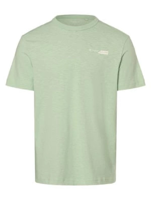 Zdjęcie produktu Tom Tailor Koszulka męska Mężczyźni Bawełna zielony jednolity,