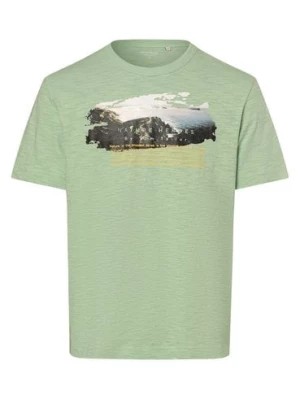 Zdjęcie produktu Tom Tailor Koszulka męska Mężczyźni Bawełna zielony nadruk,