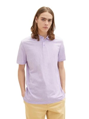 Zdjęcie produktu Tom Tailor Koszulka polo w kolorze lawendowym rozmiar: M