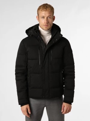 Zdjęcie produktu Tom Tailor Męska kurtka pikowana Mężczyźni czarny jednolity,