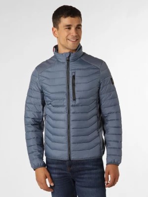 Zdjęcie produktu Tom Tailor Męska kurtka pikowana Mężczyźni niebieski jednolity,