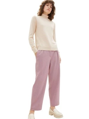 Zdjęcie produktu Tom Tailor Spodnie w kolorze szaroróżowym rozmiar: 38/L30