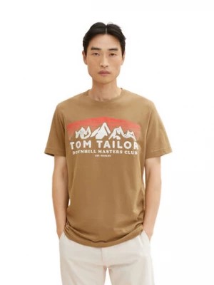 Zdjęcie produktu Tom Tailor T-Shirt 1034357 Brązowy Regular Fit