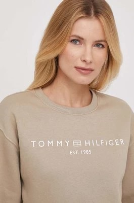 Zdjęcie produktu Tommy Hilfiger bluza damska kolor beżowy WW0WW39791