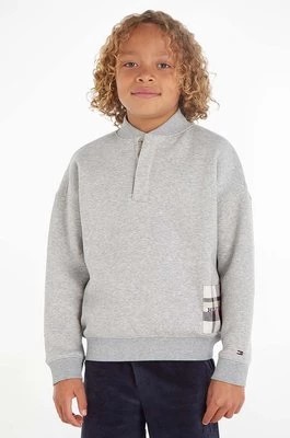 Zdjęcie produktu Tommy Hilfiger bluza dziecięca kolor szary melanżowa