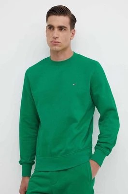 Zdjęcie produktu Tommy Hilfiger bluza męska kolor zielony gładka MW0MW32735