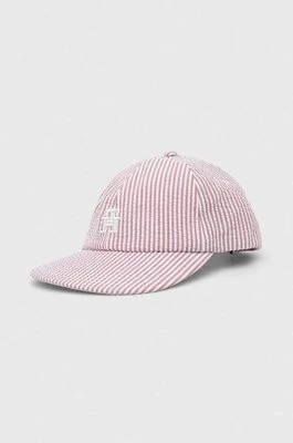 Zdjęcie produktu Tommy Hilfiger czapka z daszkiem kolor różowy wzorzysta