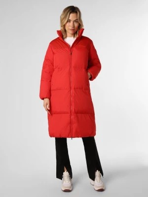 Zdjęcie produktu Tommy Hilfiger Damski płaszcz pikowany Kobiety czerwony jednolity,