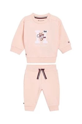 Zdjęcie produktu Tommy Hilfiger dres niemowlęcy kolor różowy