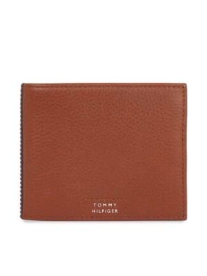 Zdjęcie produktu Tommy Hilfiger Duży Portfel Męski Th Prem Leather Flap & Coin AM0AM12189 Brązowy