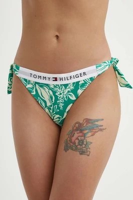 Zdjęcie produktu Tommy Hilfiger figi kąpielowe kolor zielony UW0UW05366