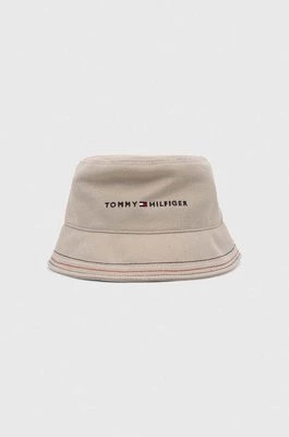 Zdjęcie produktu Tommy Hilfiger kapelusz kolor beżowy