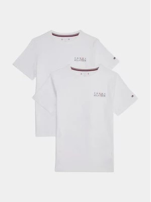Zdjęcie produktu Tommy Hilfiger Komplet 2 t-shirtów UK0UK00057 Biały Regular Fit