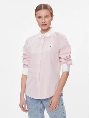 Zdjęcie produktu Tommy Hilfiger Koszula Fill A Fill Regular Shirt WW0WW40531 Różowy Regular Fit