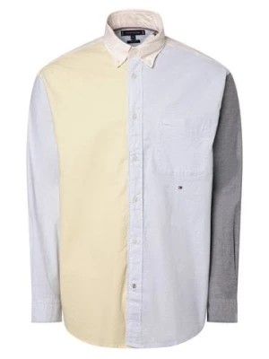 Zdjęcie produktu Tommy Hilfiger Koszula męska Mężczyźni Comfort Fit Bawełna niebieski|żółty|beżowy|szary wzorzysty,