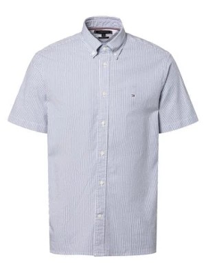 Zdjęcie produktu Tommy Hilfiger Koszula męska Mężczyźni Regular Fit Bawełna niebieski|biały w paski,