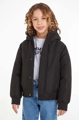 Zdjęcie produktu Tommy Hilfiger kurtka dziecięca kolor czarny