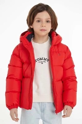 Zdjęcie produktu Tommy Hilfiger kurtka puchowa dziecięca kolor czerwony