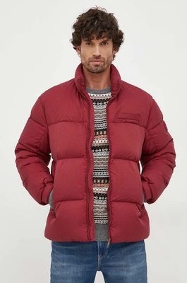 Zdjęcie produktu Tommy Hilfiger kurtka puchowa męska kolor bordowy zimowa