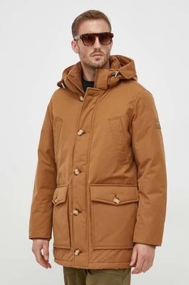 Zdjęcie produktu Tommy Hilfiger kurtka puchowa męska kolor brązowy zimowa
