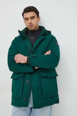 Zdjęcie produktu Tommy Hilfiger kurtka puchowa męska kolor zielony zimowa