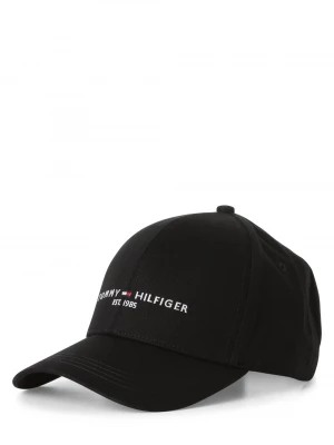 Zdjęcie produktu Tommy Hilfiger Męska czapka z daszkiem Mężczyźni Bawełna czarny jednolity,