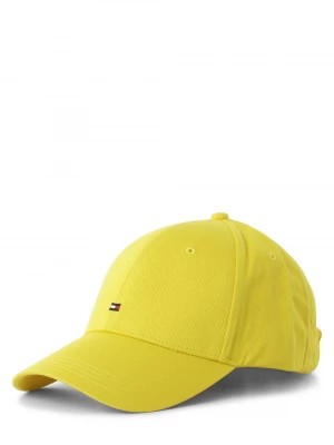 Zdjęcie produktu Tommy Hilfiger Męska czapka z daszkiem Mężczyźni Bawełna żółty jednolity,