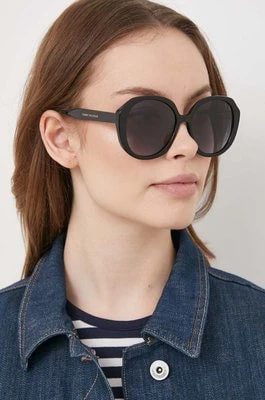 Zdjęcie produktu Tommy Hilfiger okulary przeciwsłoneczne damskie kolor czarny TH 2106/S