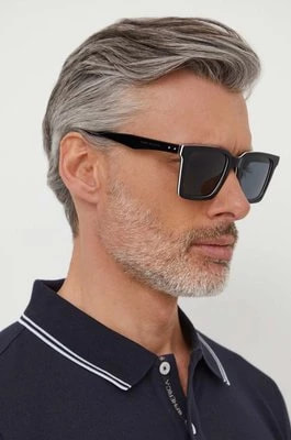 Zdjęcie produktu Tommy Hilfiger okulary przeciwsłoneczne męskie kolor czarny TH 2067/S