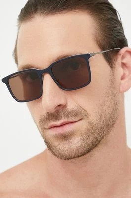 Zdjęcie produktu Tommy Hilfiger okulary przeciwsłoneczne męskie kolor granatowy