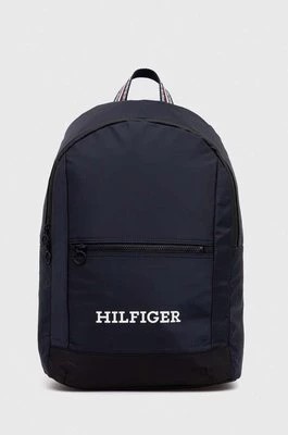 Zdjęcie produktu Tommy Hilfiger plecak męski kolor granatowy duży z nadrukiem