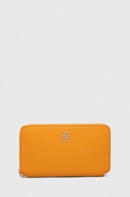 Zdjęcie produktu Tommy Hilfiger portfel damski kolor pomarańczowy AW0AW16009