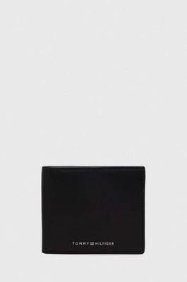 Zdjęcie produktu Tommy Hilfiger portfel skórzany męski kolor czarny AM0AM11871