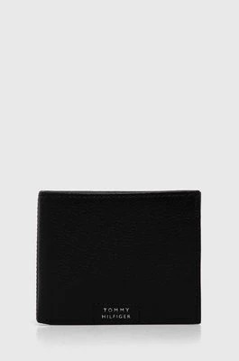 Zdjęcie produktu Tommy Hilfiger portfel skórzany męski kolor czarny AM0AM12187
