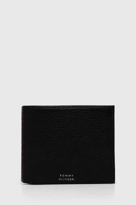 Zdjęcie produktu Tommy Hilfiger portfel skórzany męski kolor czarny AM0AM12188