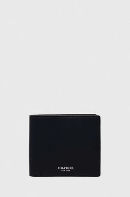 Zdjęcie produktu Tommy Hilfiger portfel skórzany męski kolor granatowy AM0AM11866
