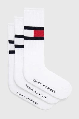 Zdjęcie produktu Tommy Hilfiger skarpetki 3-pack męskie kolor biały
