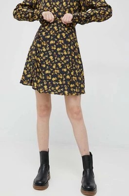 Zdjęcie produktu Tommy Hilfiger spódnica kolor żółty mini rozkloszowana