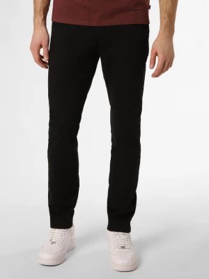 Zdjęcie produktu Tommy Hilfiger Spodnie - Bleecker Mężczyźni Bawełna czarny jednolity,