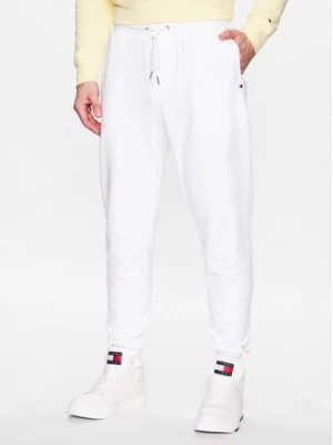 Zdjęcie produktu Tommy Hilfiger Spodnie dresowe 1985 MW0MW24521 Biały Regular Fit