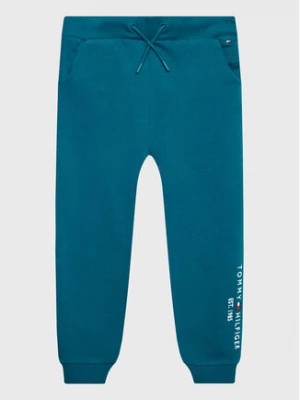 Zdjęcie produktu Tommy Hilfiger Spodnie dresowe Essential KG0KG06598 Zielony Slim Fit