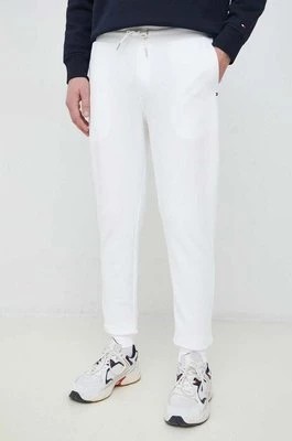 Zdjęcie produktu Tommy Hilfiger spodnie dresowe kolor biały gładkie