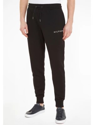 Zdjęcie produktu Tommy Hilfiger Spodnie dresowe "Pop Color" w kolorze czarnym rozmiar: M