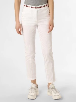 Zdjęcie produktu Tommy Hilfiger Spodnie Kobiety Bawełna biały jednolity,